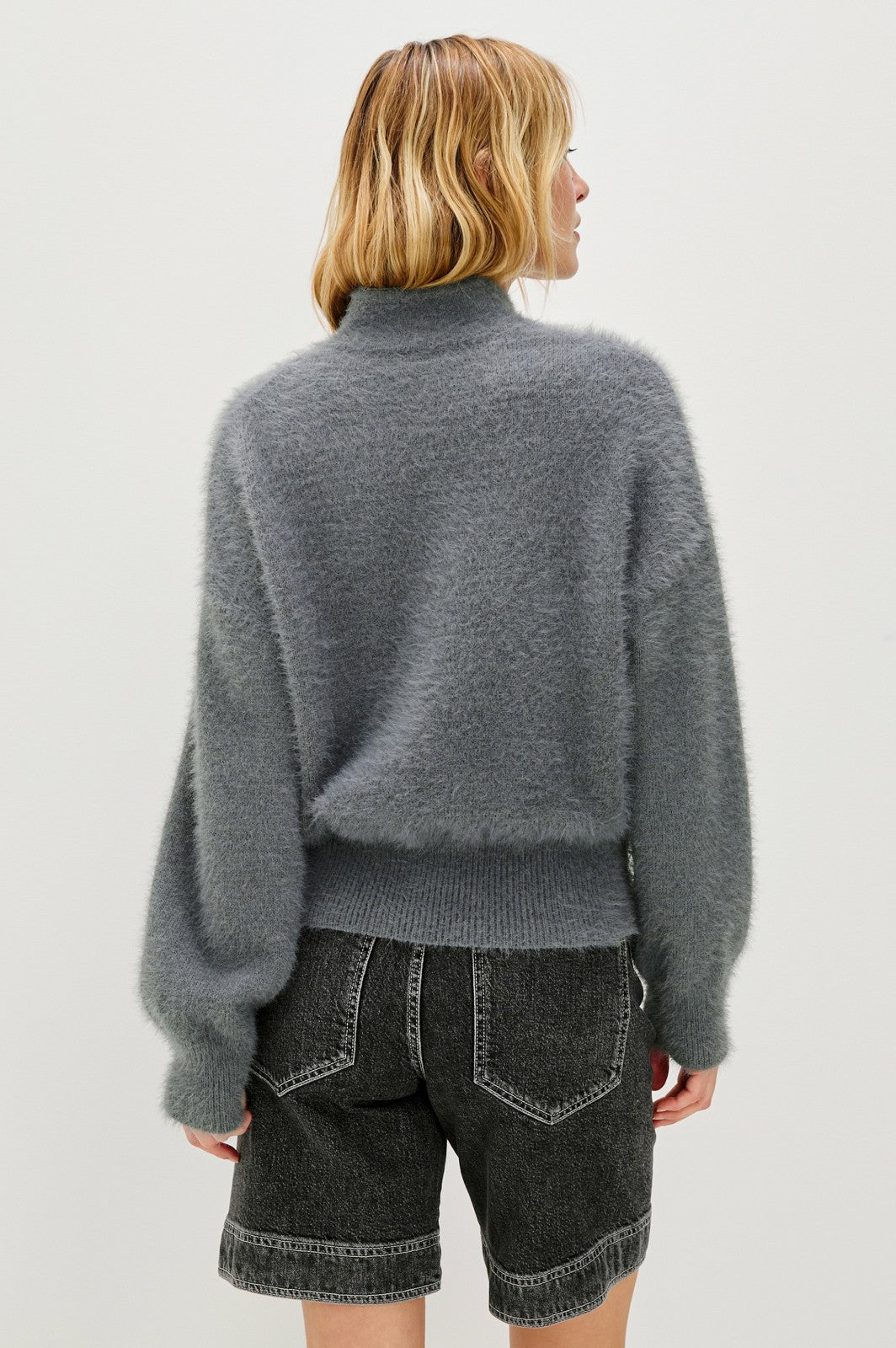 KERRY SWEATER - HEATHER CHARCOAL| Rails outlet
