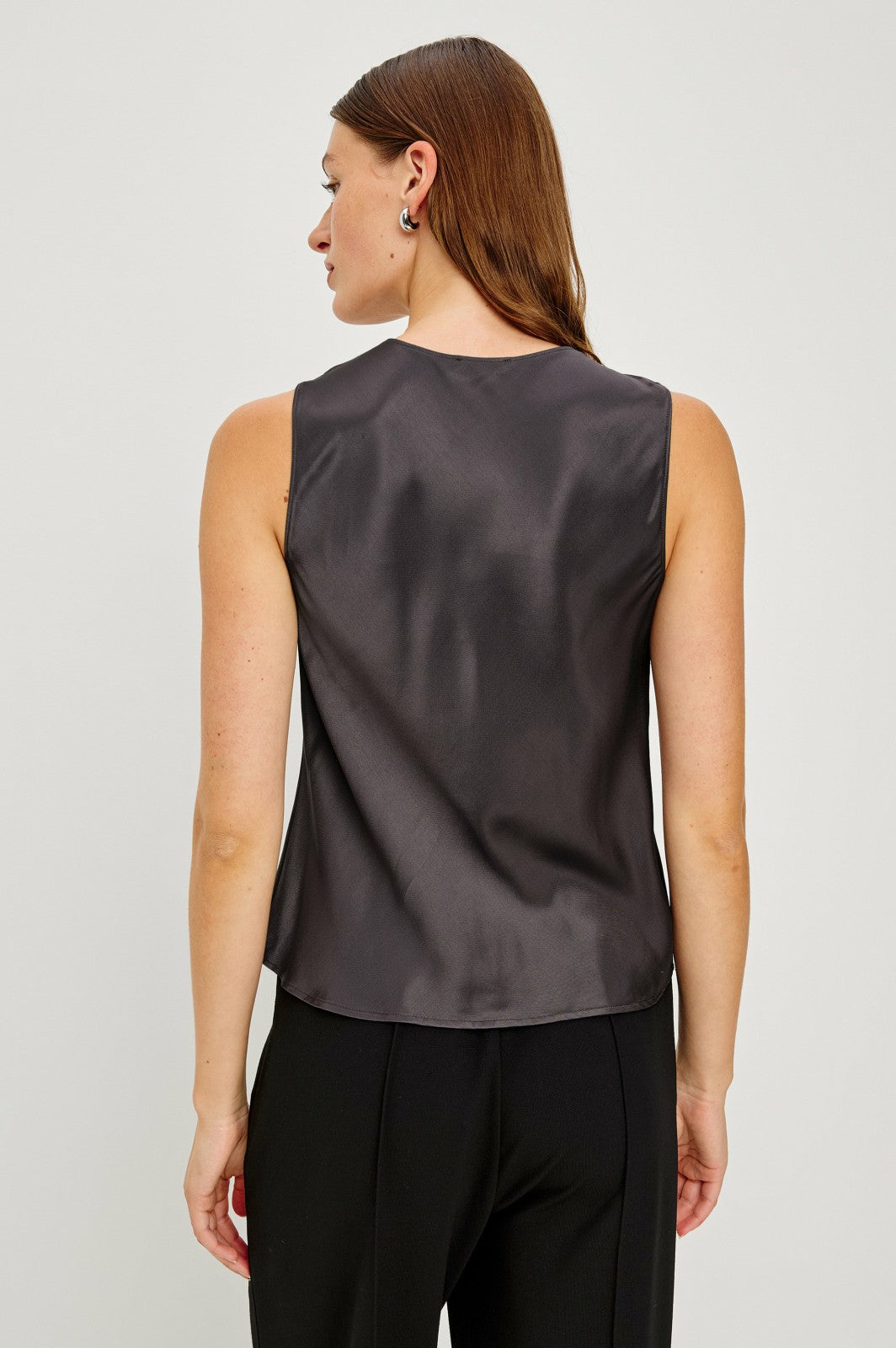 KARLEY TOP - GUNMETAL| Rails US