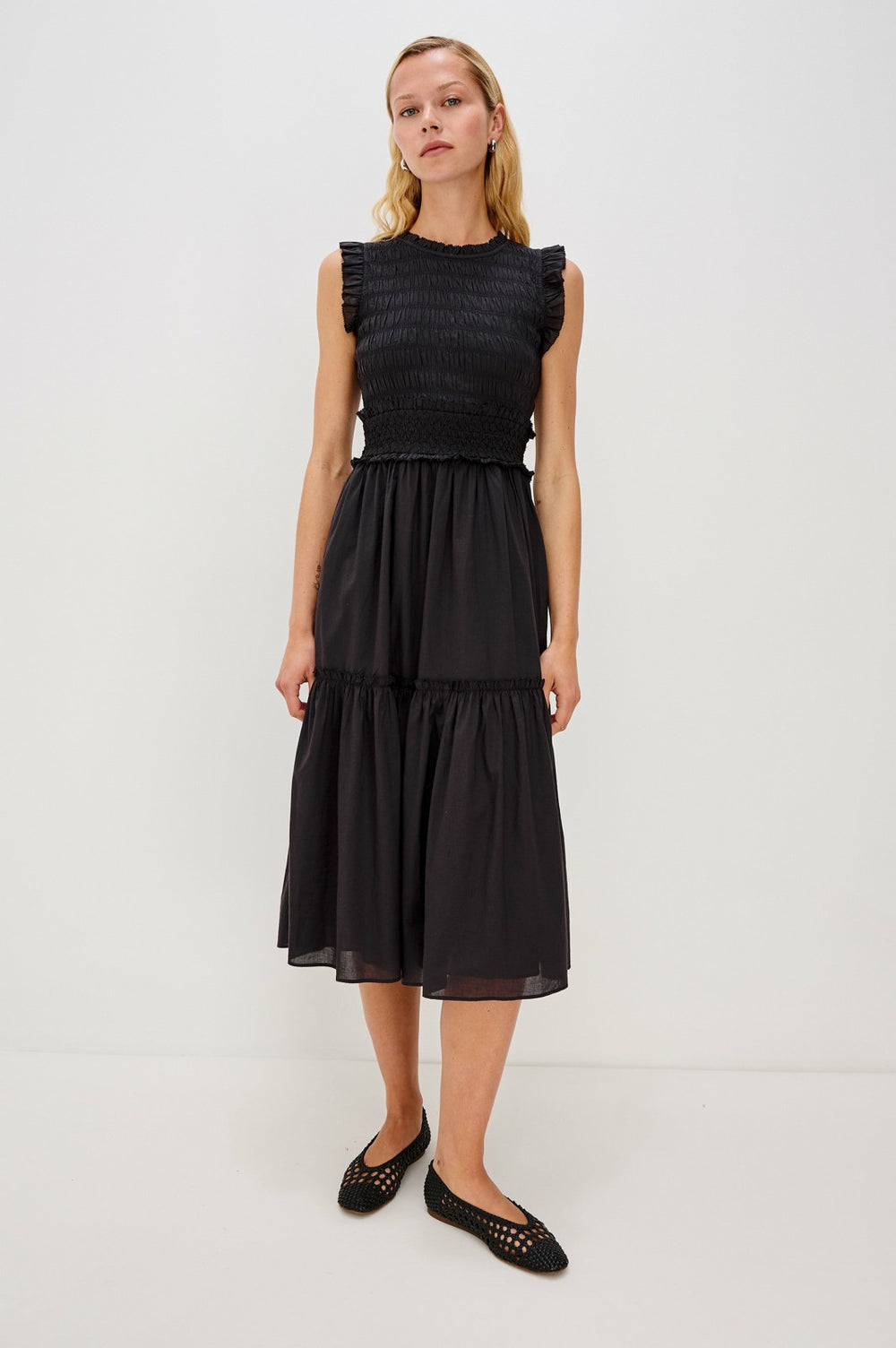 VIVIER DRESS - BLACK| Rails discount