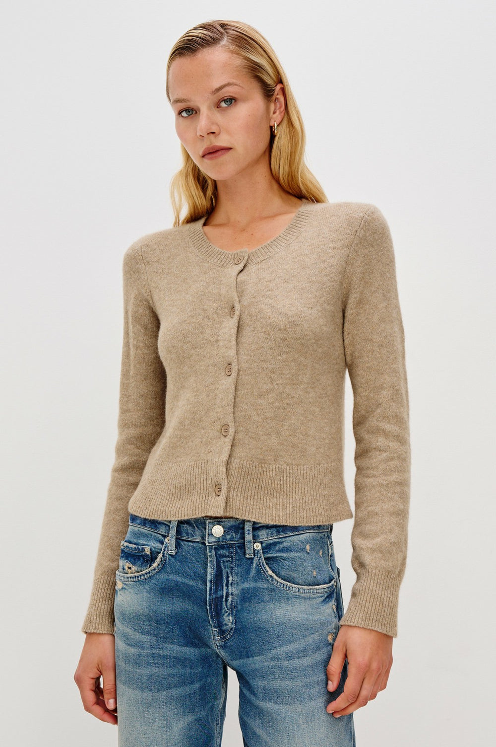 MATILDA CARDIGAN - HEATHER OAT| Rails sale