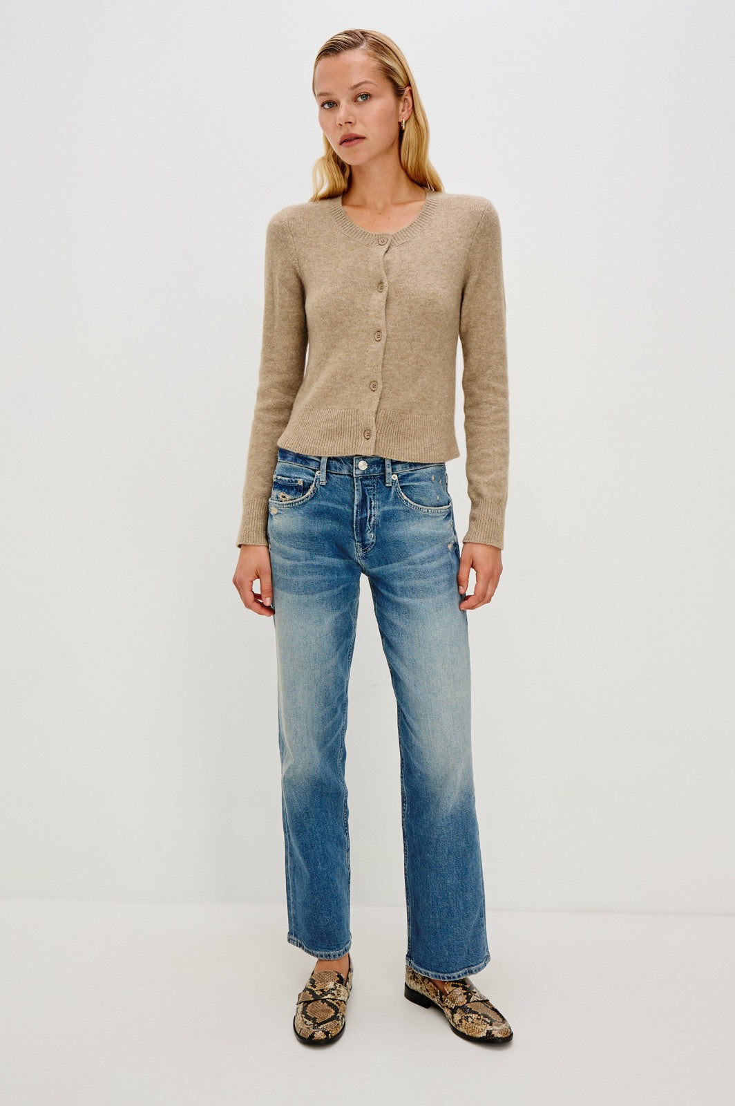 MATILDA CARDIGAN - HEATHER OAT| Rails sale