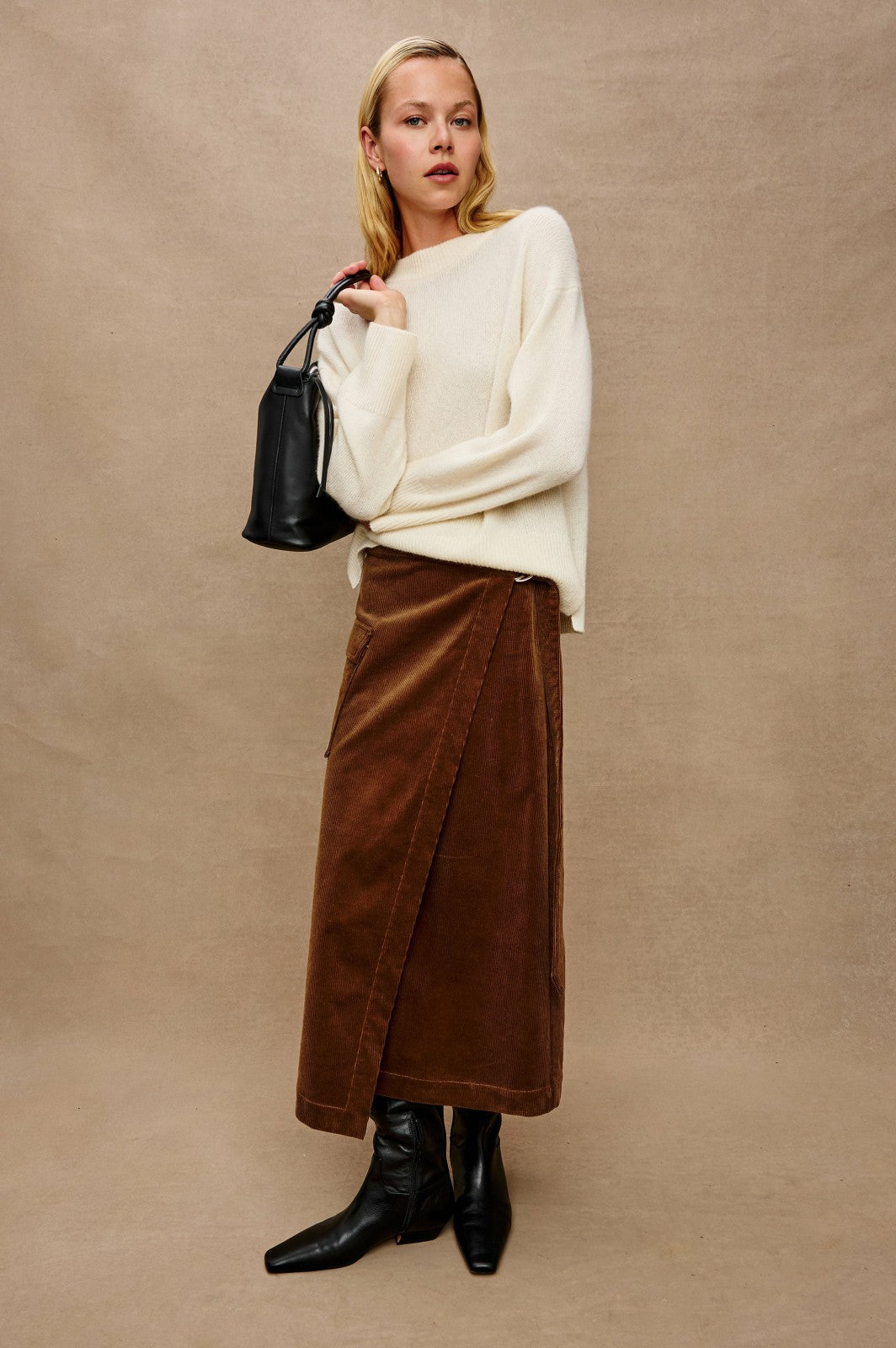 MIRANDA SWEATER - IVORY| Rails discount