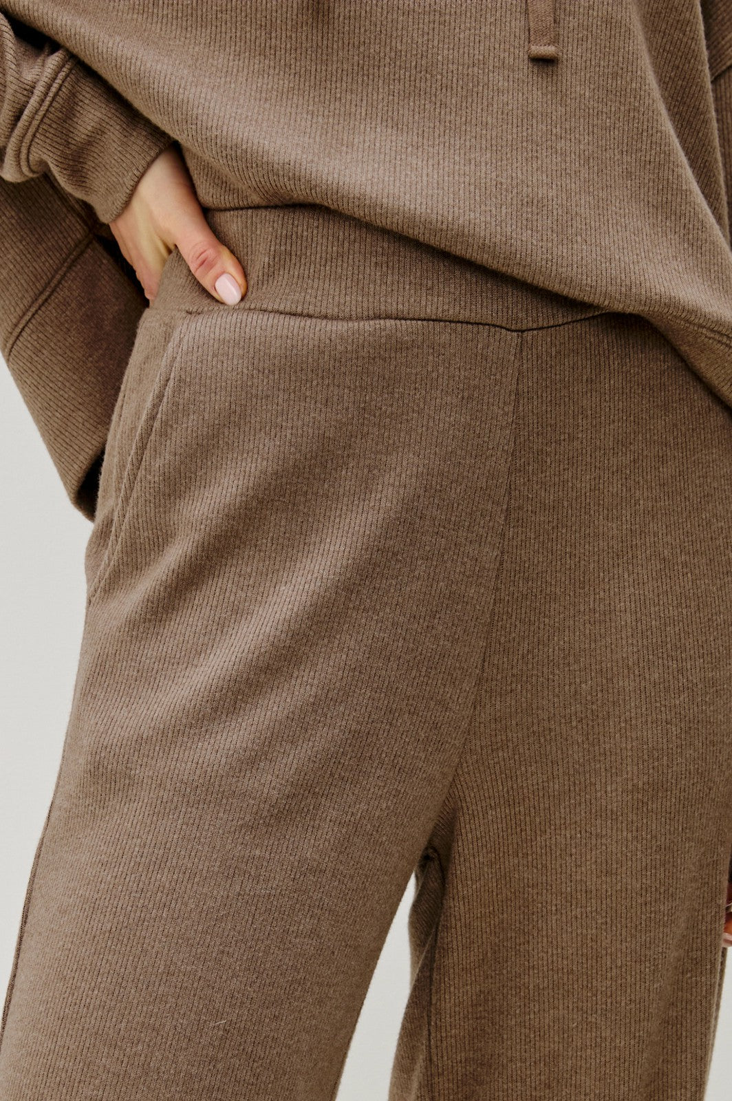ELLERY SWEATPANT - HEATHER LATTE| Rails sale