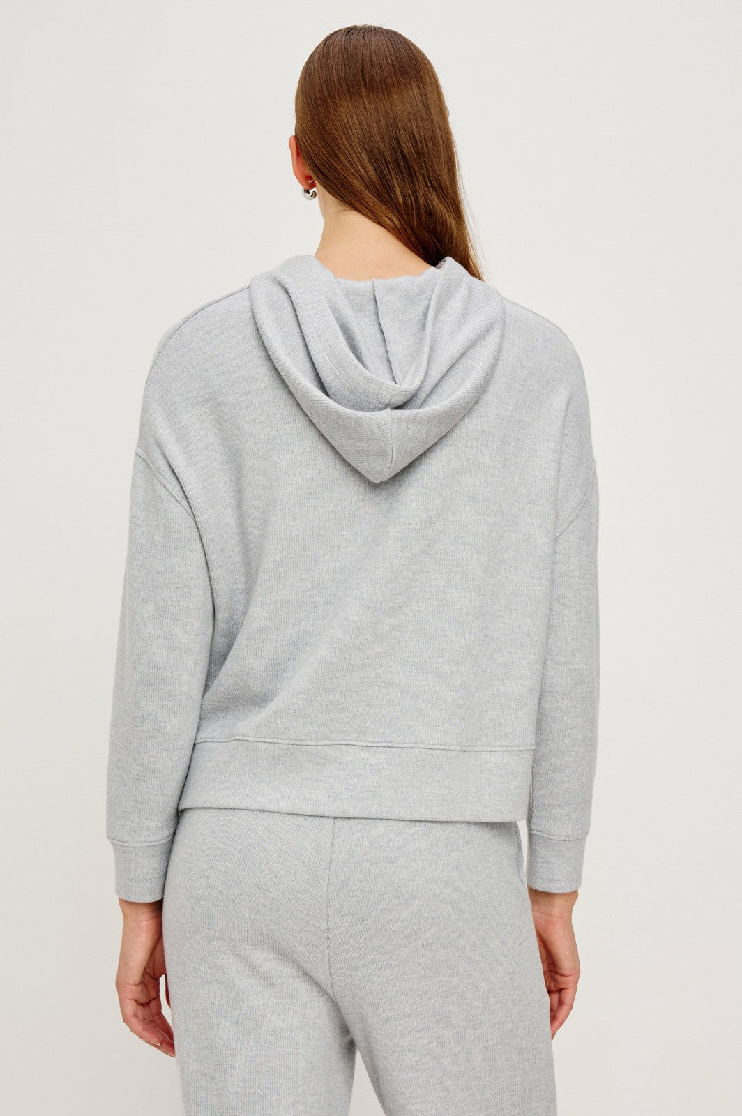 NICO SWEATSHIRT - HEATHER GREY BRUSHED| Rails on sale