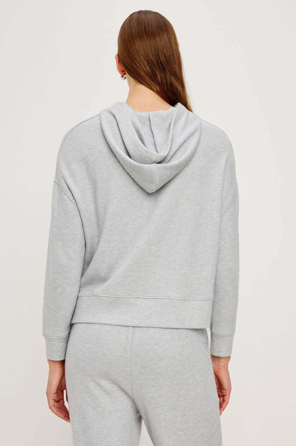 NICO SWEATSHIRT - HEATHER GREY BRUSHED| Rails on sale