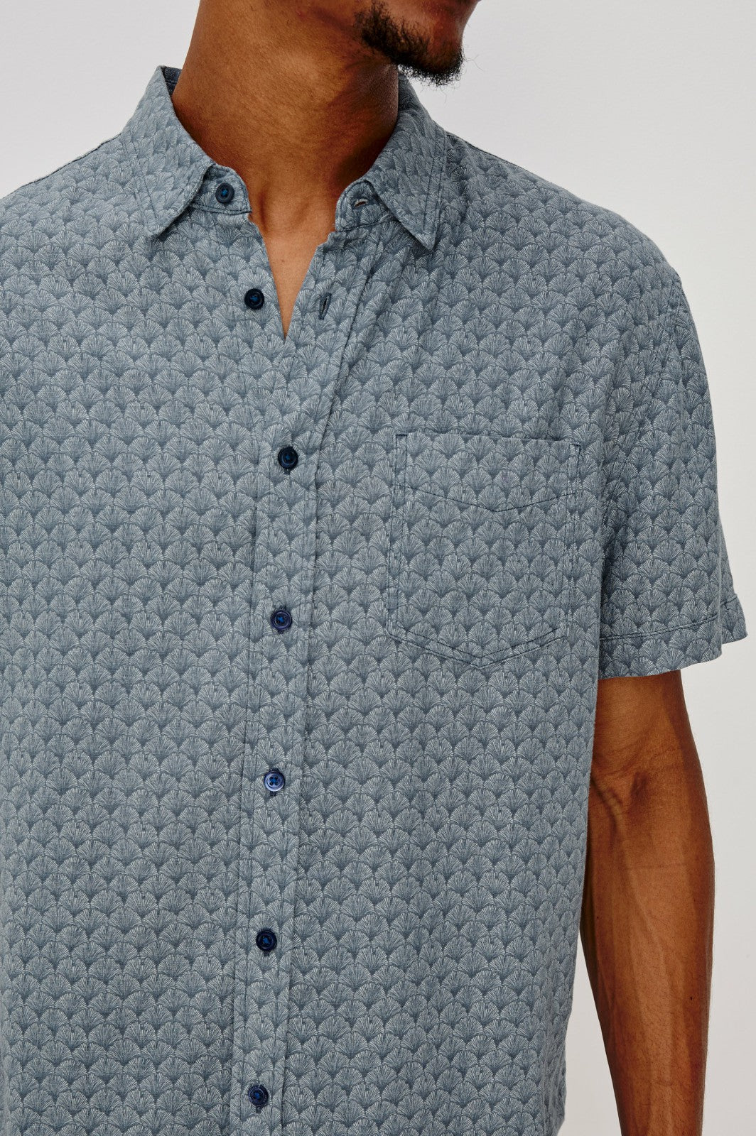 CARSON SHIRT - GINKGO BLUE ICE| Rails on sale