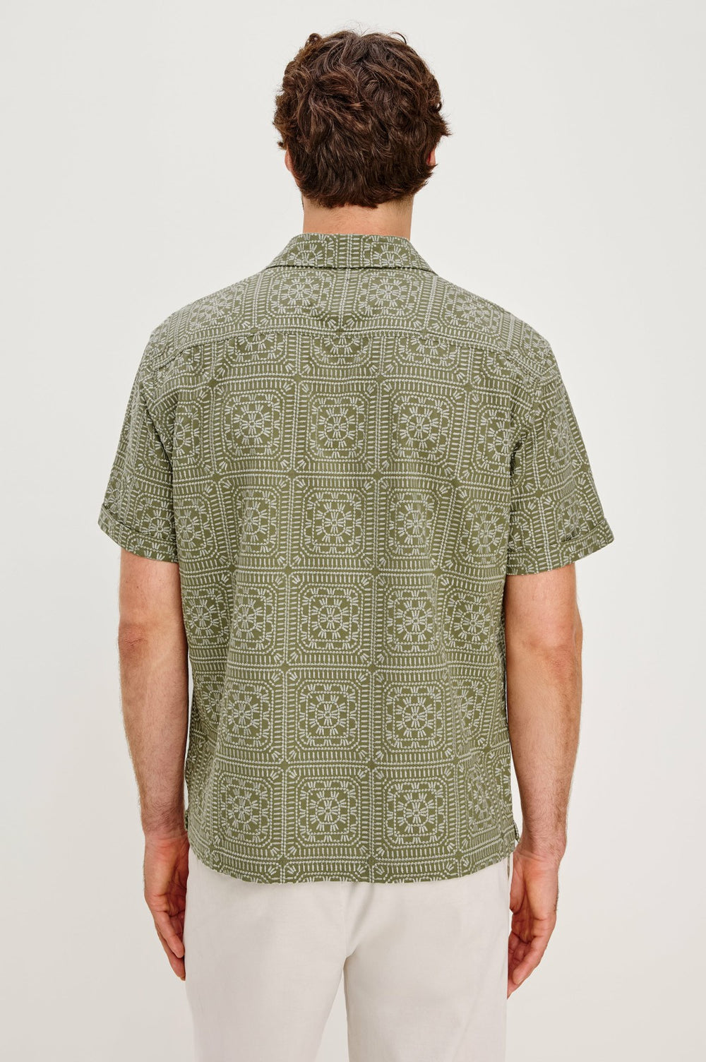 TYLER SHIRT - SURPLUS SAGE SQUARES| Rails online