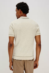 HARDY POLO SHIRT - OAT HEATHER| Rails US