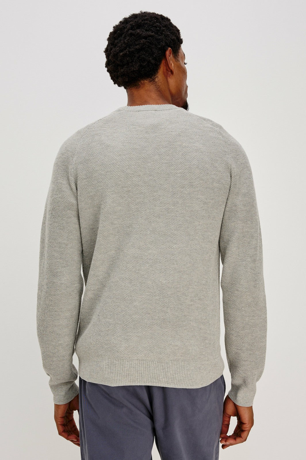 VANN SWEATER - GREY HEATHER| Rails outlet