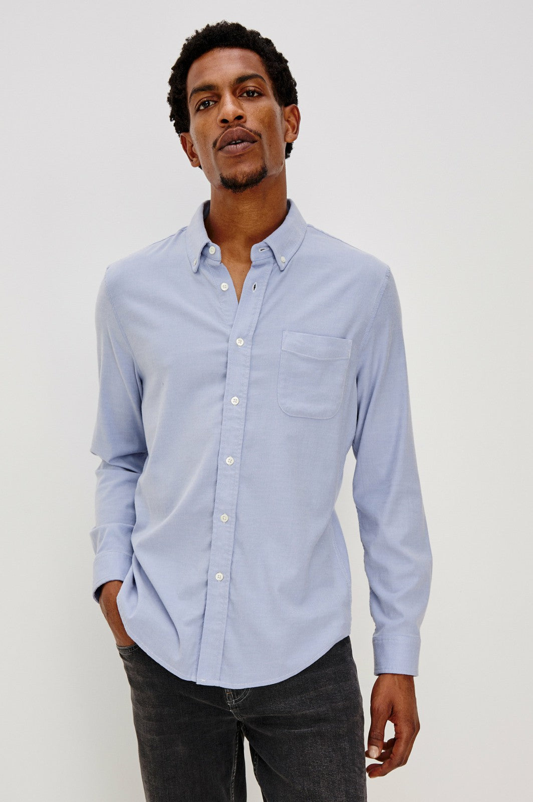 VANCE SHIRT - BLUE OXFORD| Rails online
