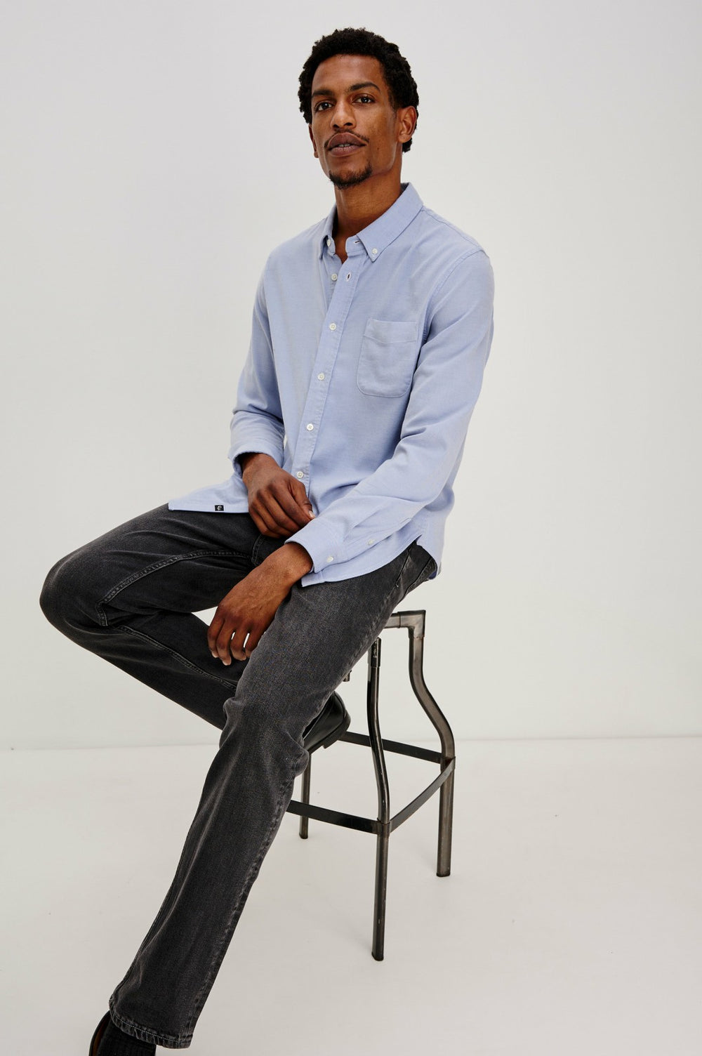 VANCE SHIRT - BLUE OXFORD| Rails online