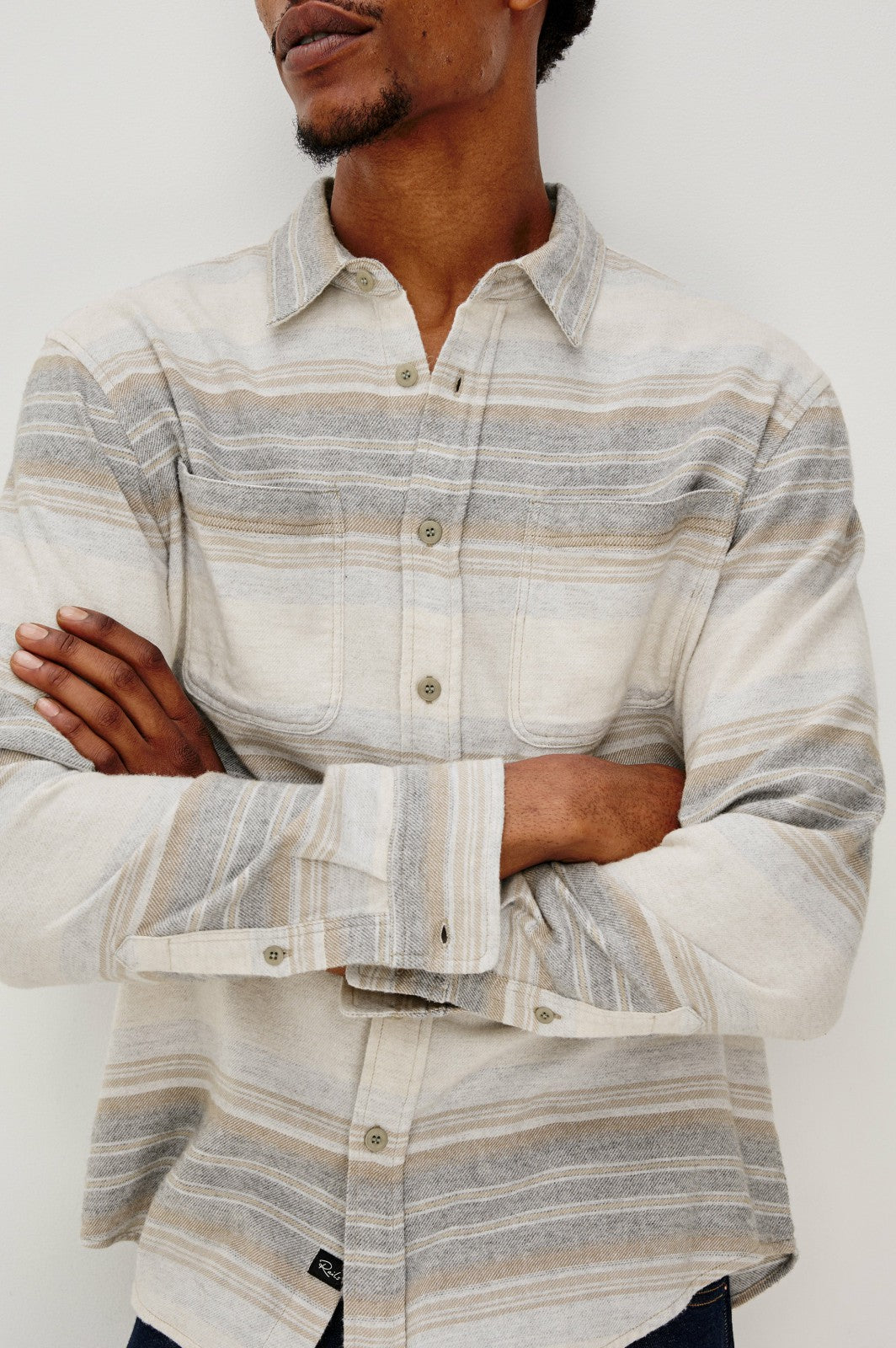 IVAN SHIRT - LUNAR ROCK STRIPE| Rails online