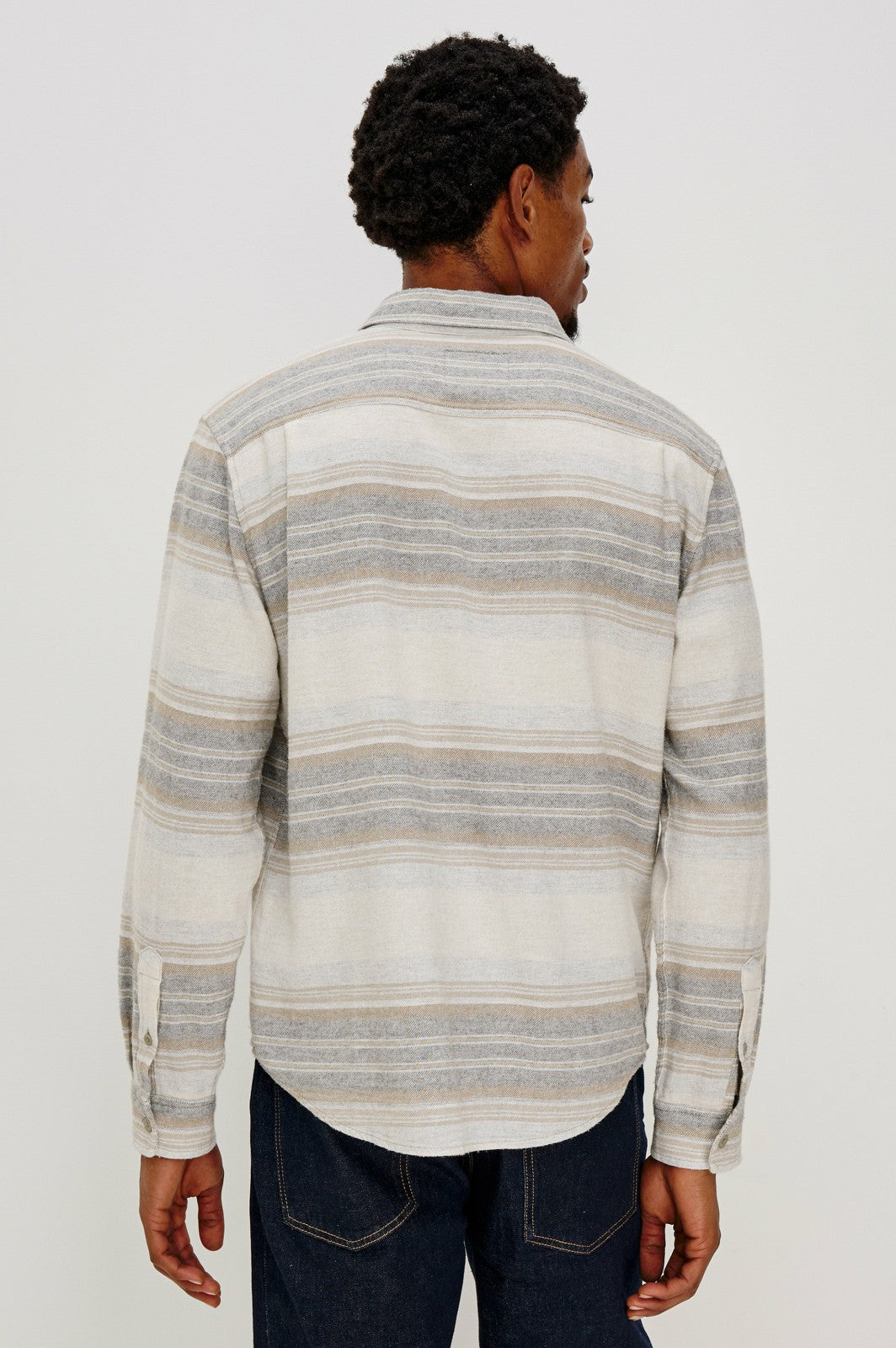 IVAN SHIRT - LUNAR ROCK STRIPE| Rails online