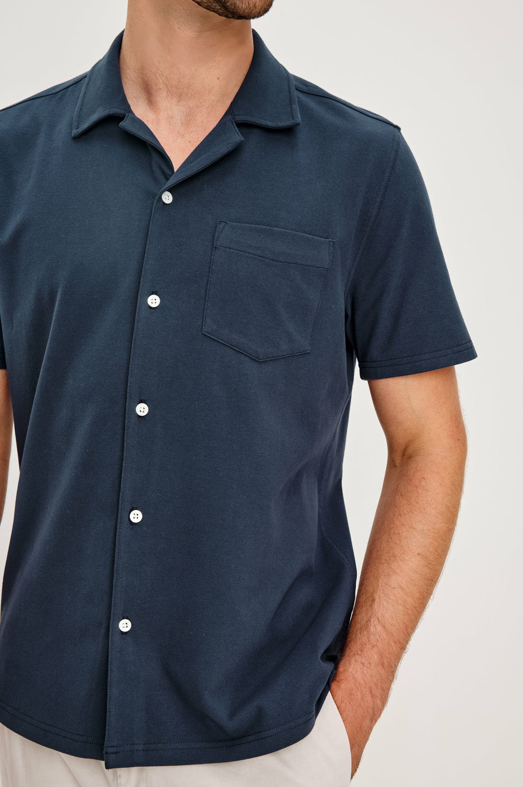 FLINT SHIRT - PERFECT NAVY| Rails near me