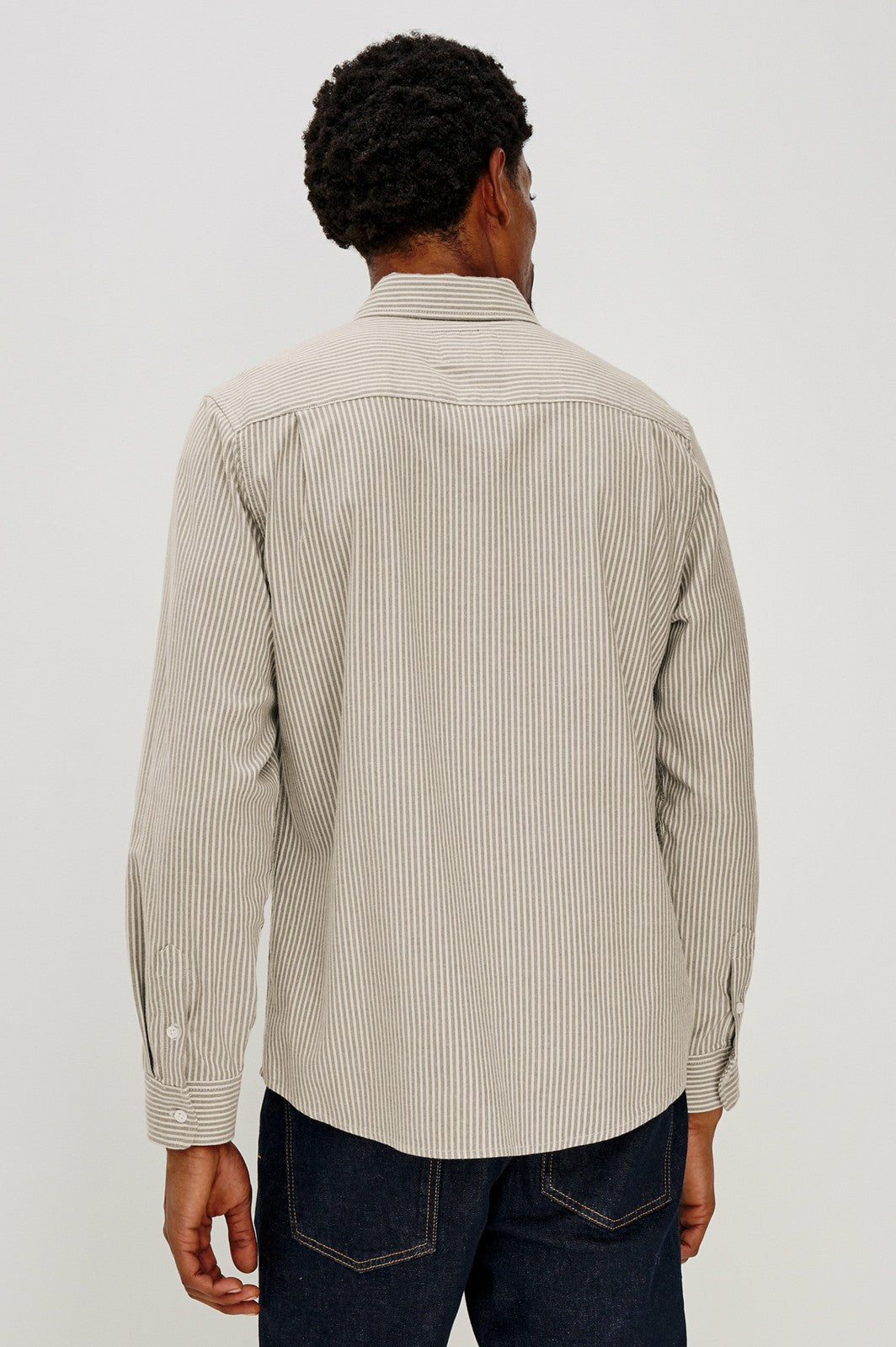 VANCE SHIRT - CEDAR OAT STRIPE| Rails outlet