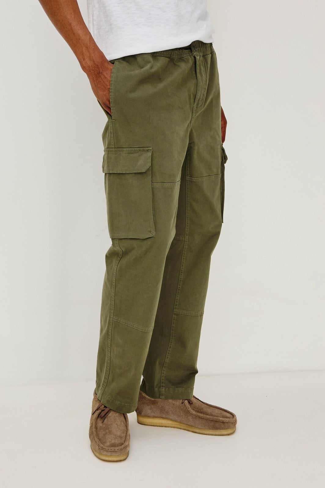 JAIDEN PANT - TRUE OLIVE| Rails discount