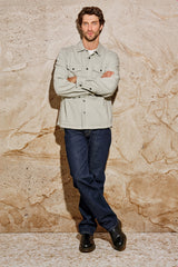 RHETT SHIRT JACKET - STONE| Rails US