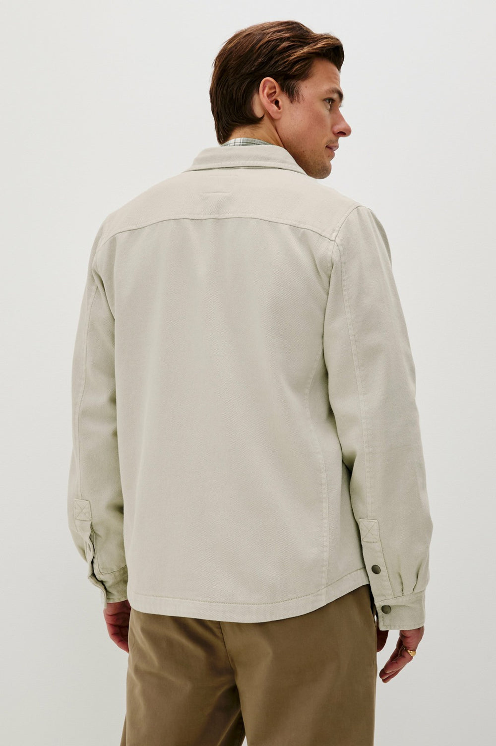 RHETT SHIRT JACKET - STONE| Rails US