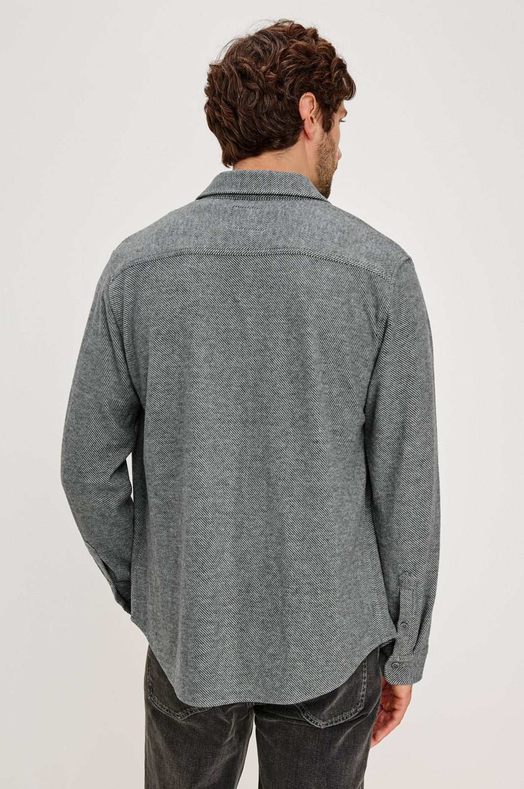 HAWKE SHIRT - CHARCOAL TWILL| Rails near me