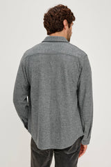 HAWKE SHIRT - CHARCOAL TWILL| Rails near me