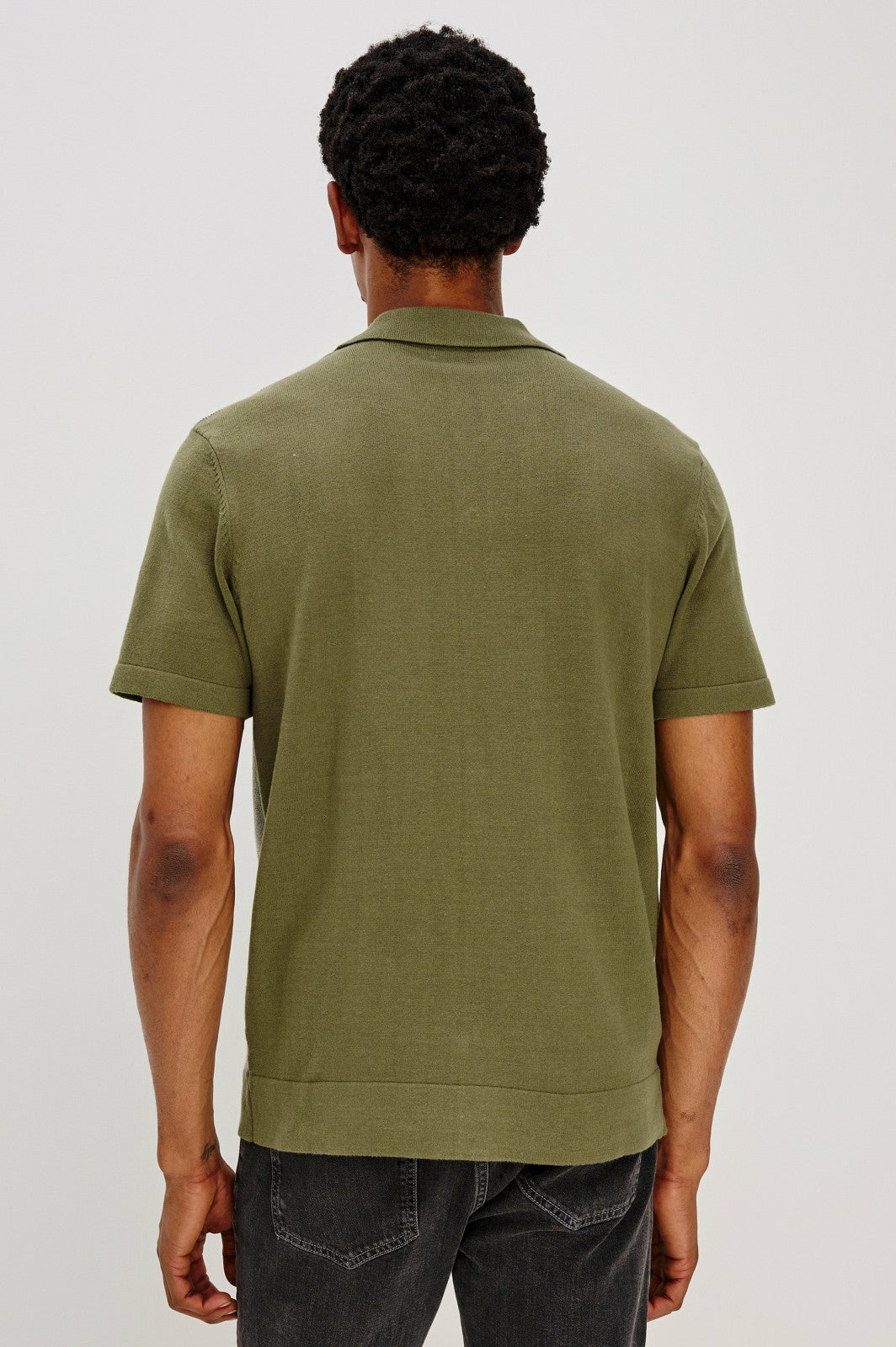 SILAS SHIRT - OLIVE KHAKI STRIPE| Rails US