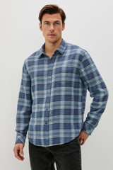 LENNOX SHIRT - INKWELL MELANGE| Rails for sale