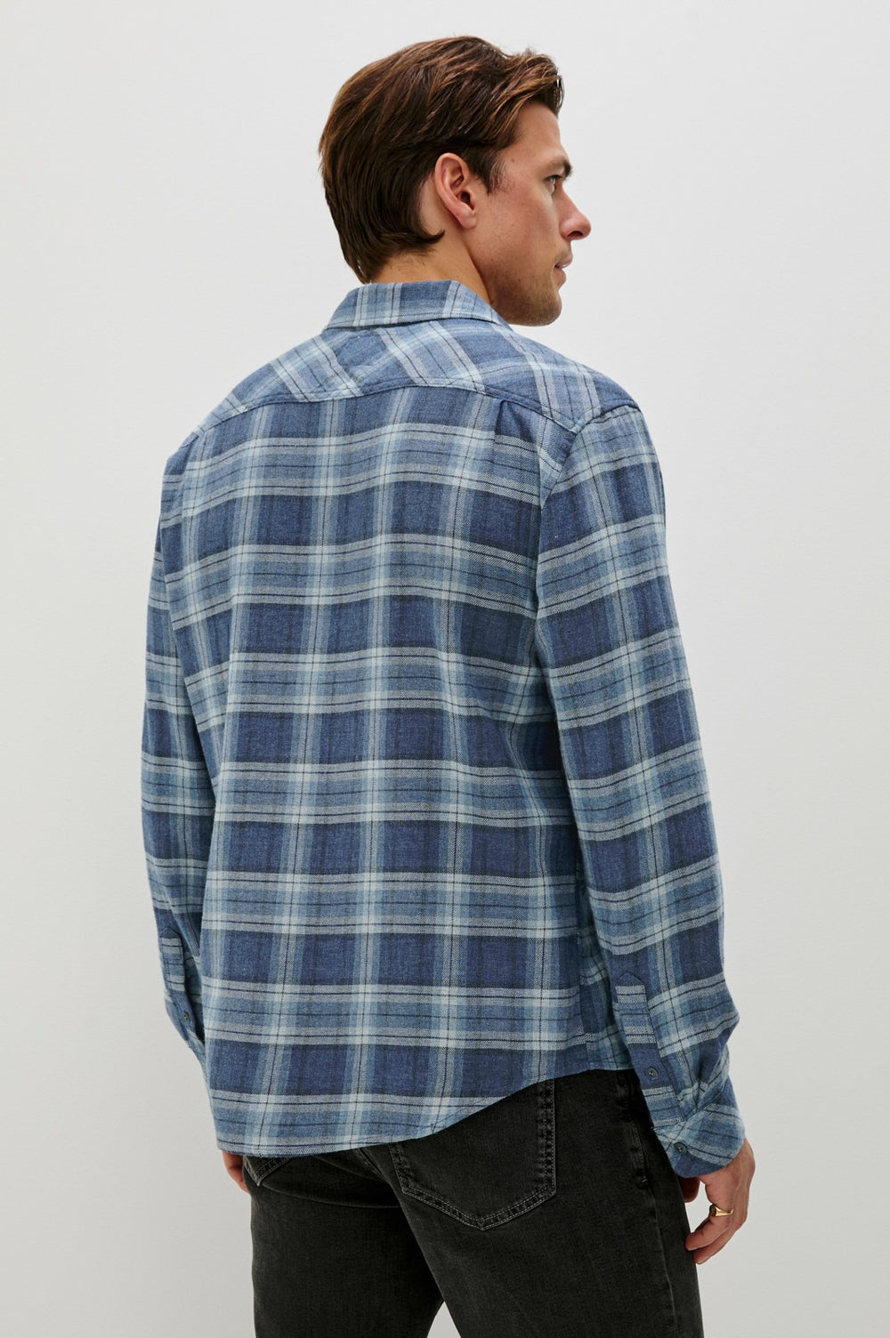 LENNOX SHIRT - INKWELL MELANGE| Rails for sale