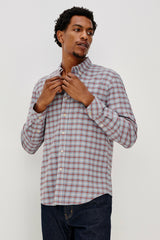 VANCE SHIRT - BLUE RUBY CHECK| Rails on sale