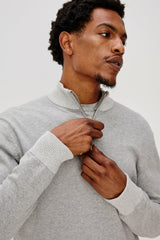 WAYLON SWEATER - GREY HEATHER| Rails online
