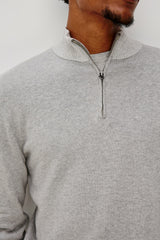 WAYLON SWEATER - GREY HEATHER| Rails online