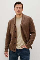 CORDEN CARDIGAN - CHESTNUT SPECKLE| Rails US