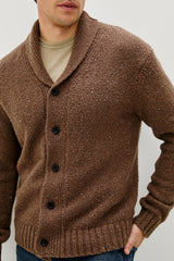 CORDEN CARDIGAN - CHESTNUT SPECKLE| Rails US