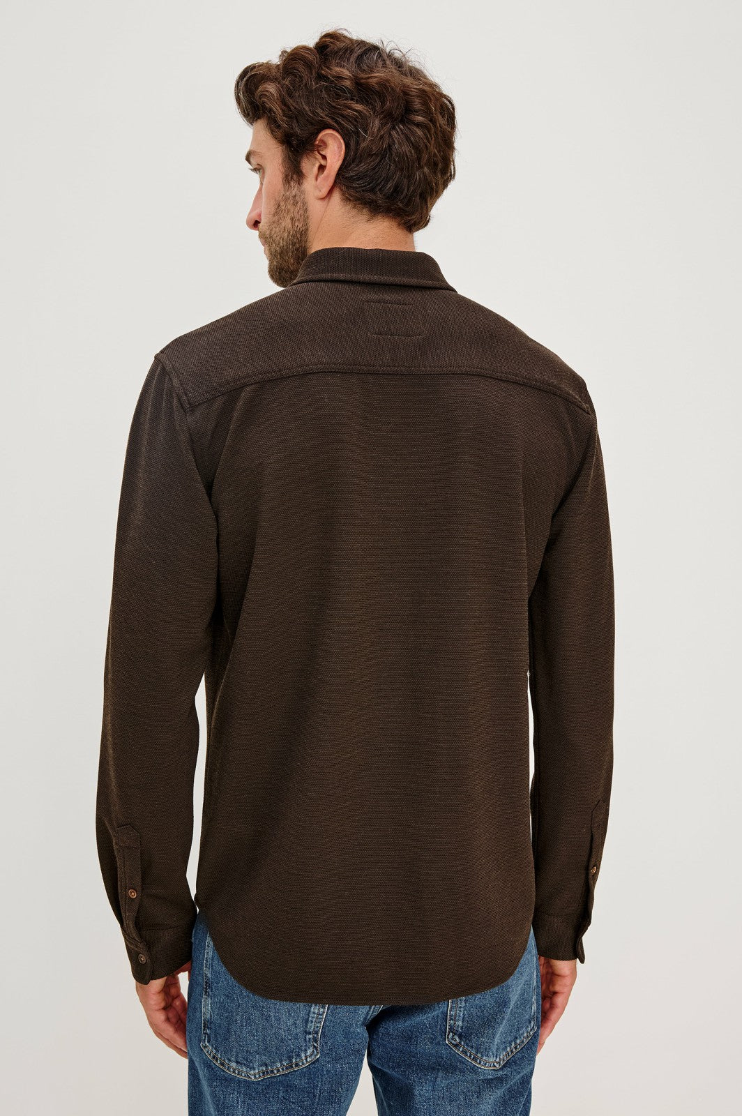 VINCENT SHIRT - ESPRESSO| Rails online