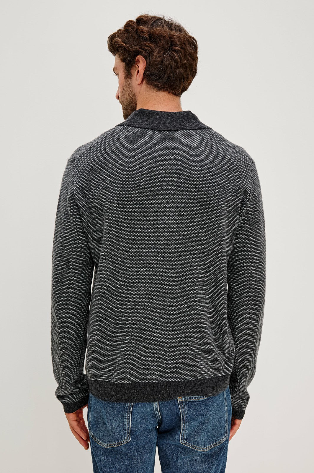 ANDERS SWEATER - CHARCOAL ICE| Rails near me