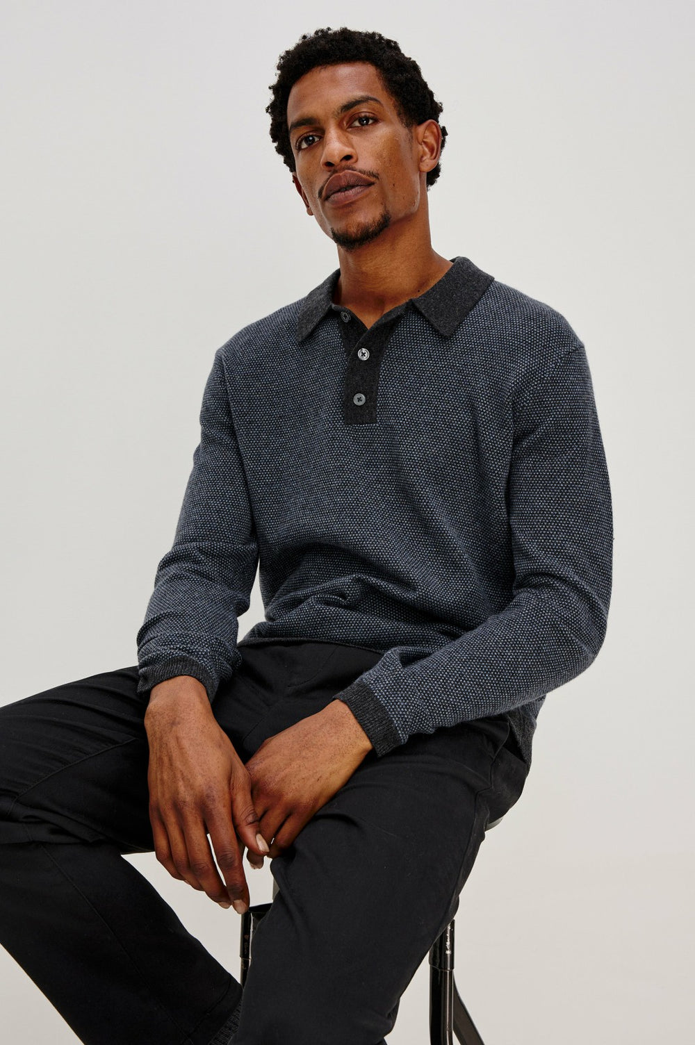 ANDERS SWEATER - NAVY BLUE| Rails for sale
