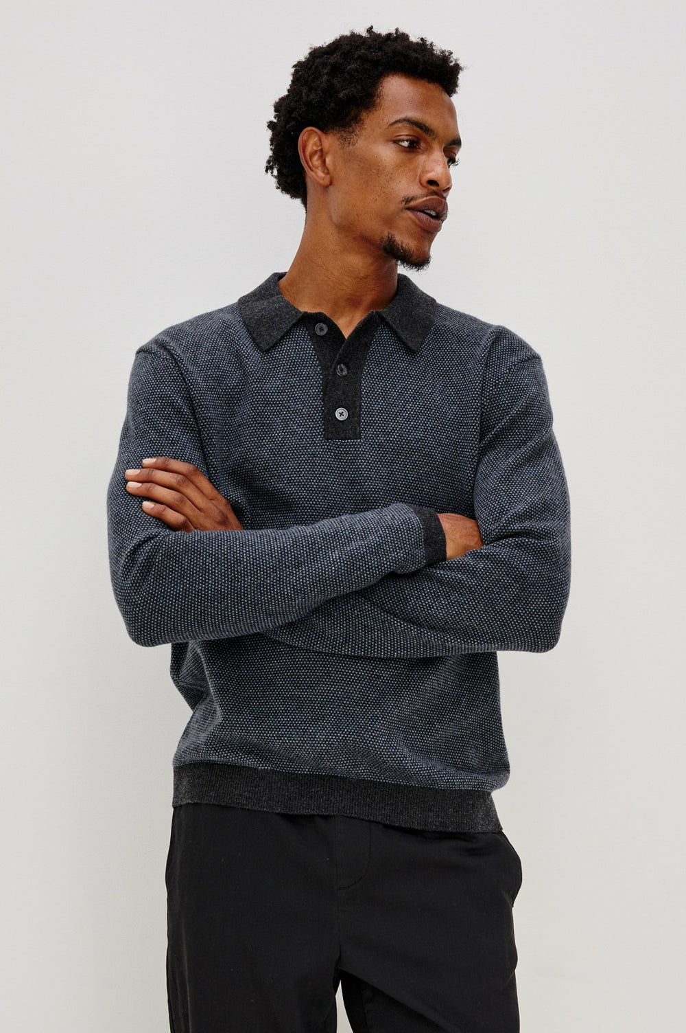ANDERS SWEATER - NAVY BLUE| Rails for sale