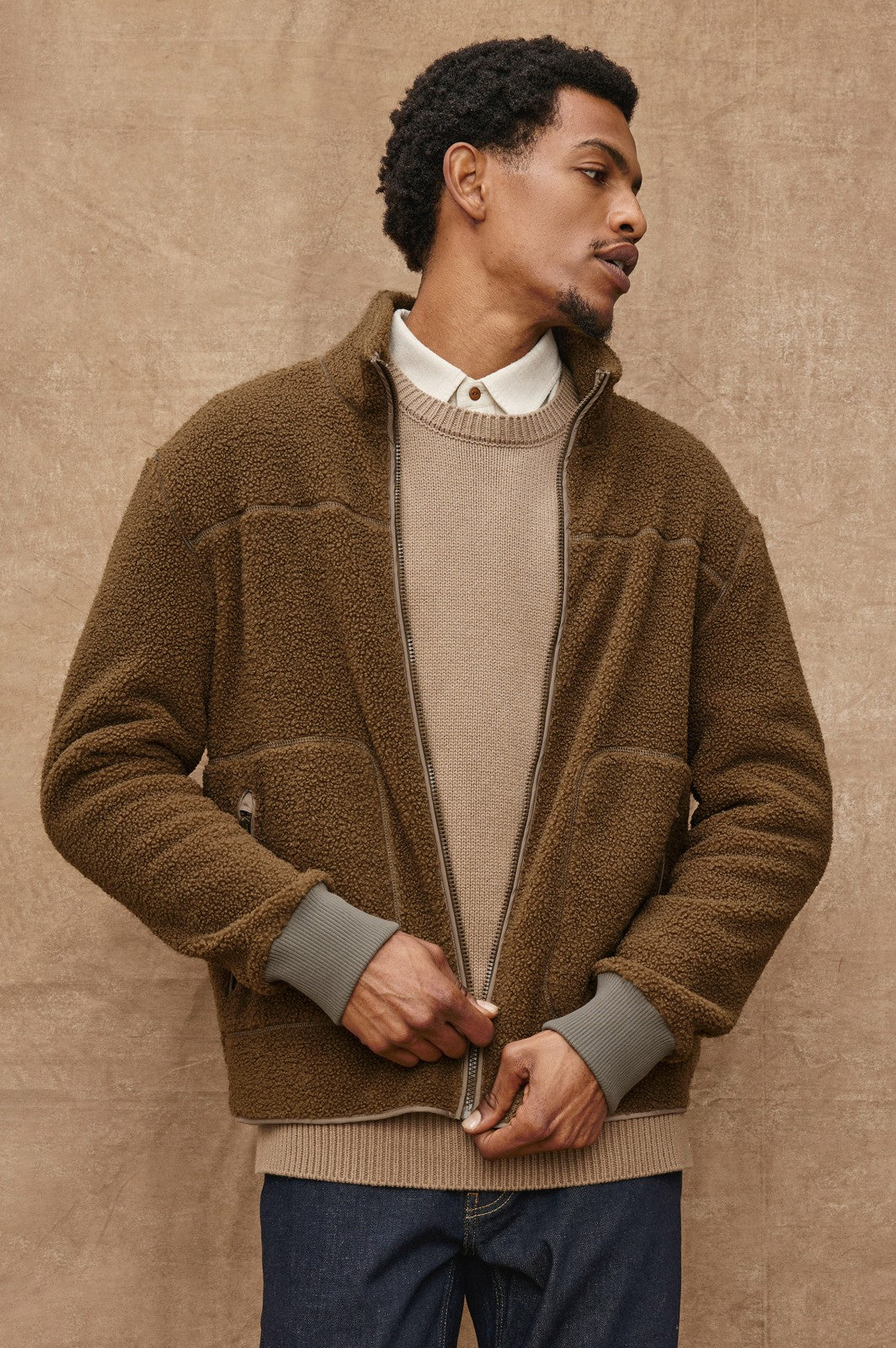 CLARK JACKET - LICHEN| Rails on sale