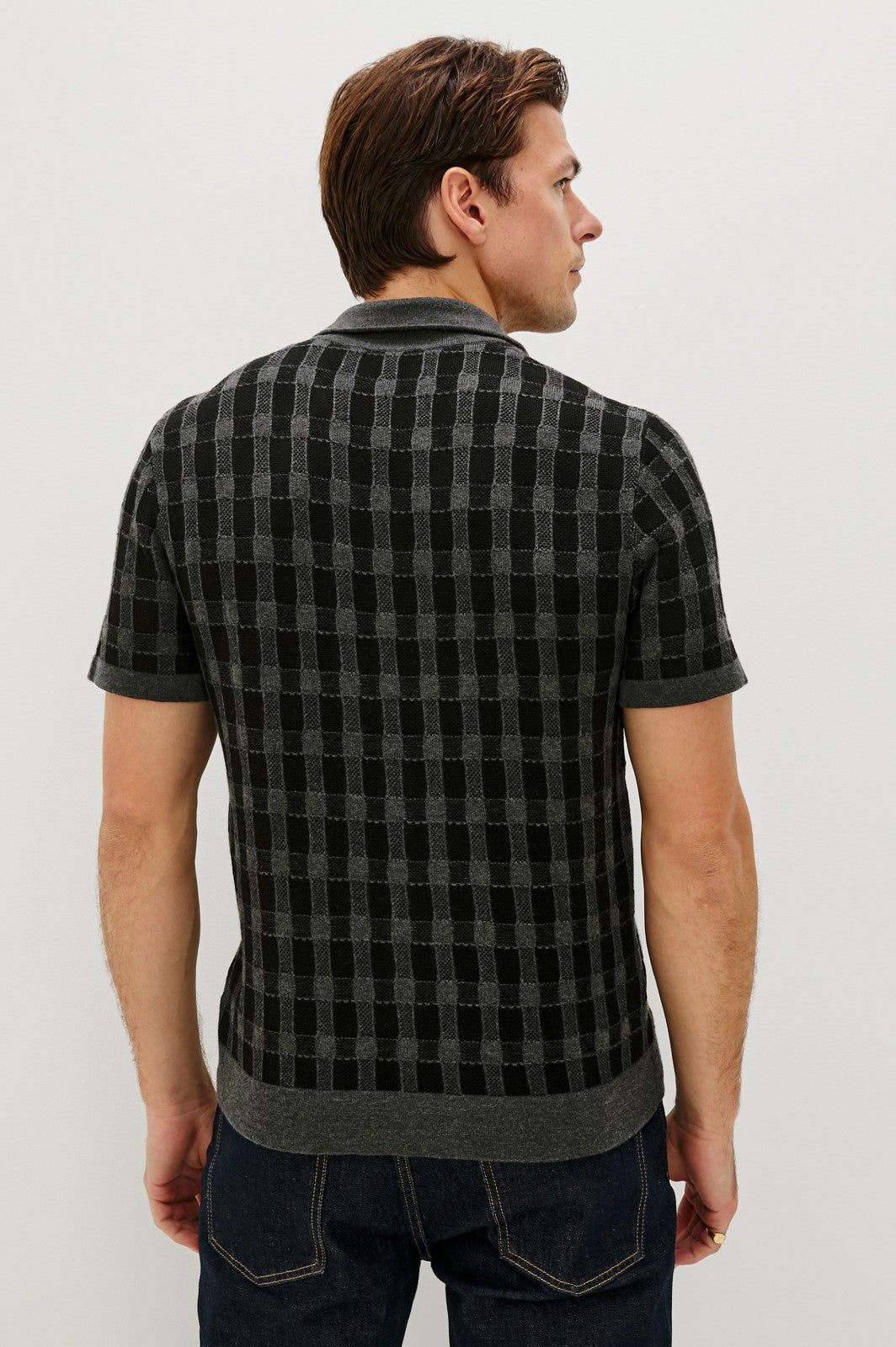 RONAN SHIRT - CHARCOAL BLACK| Rails discount