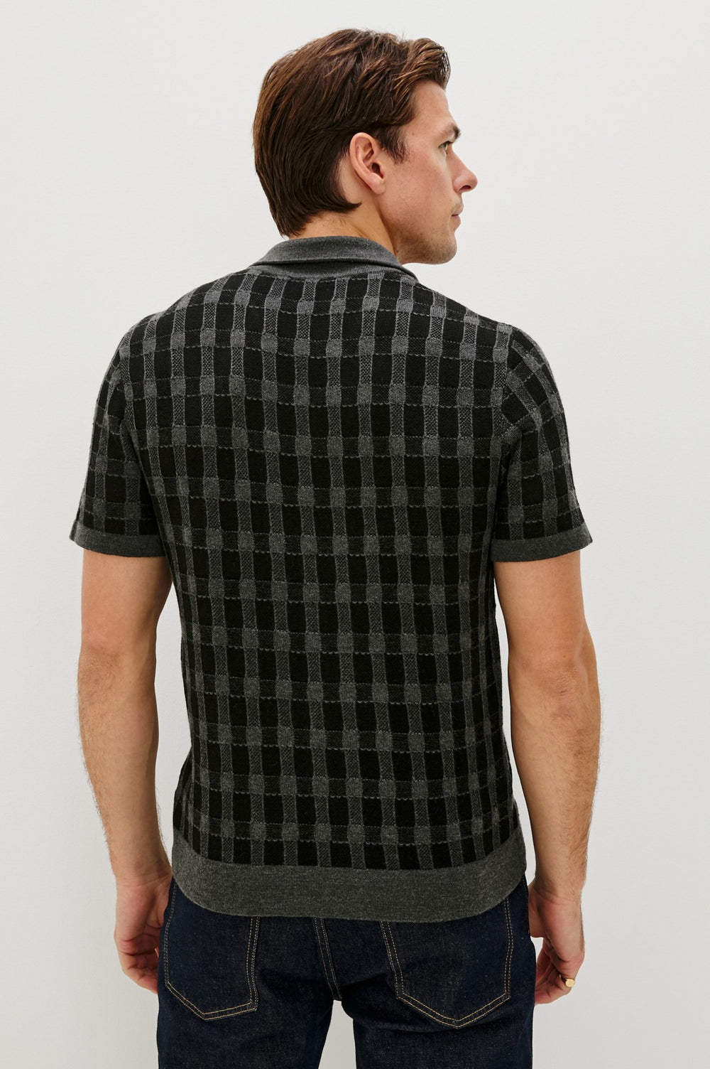 RONAN SHIRT - CHARCOAL BLACK| Rails discount