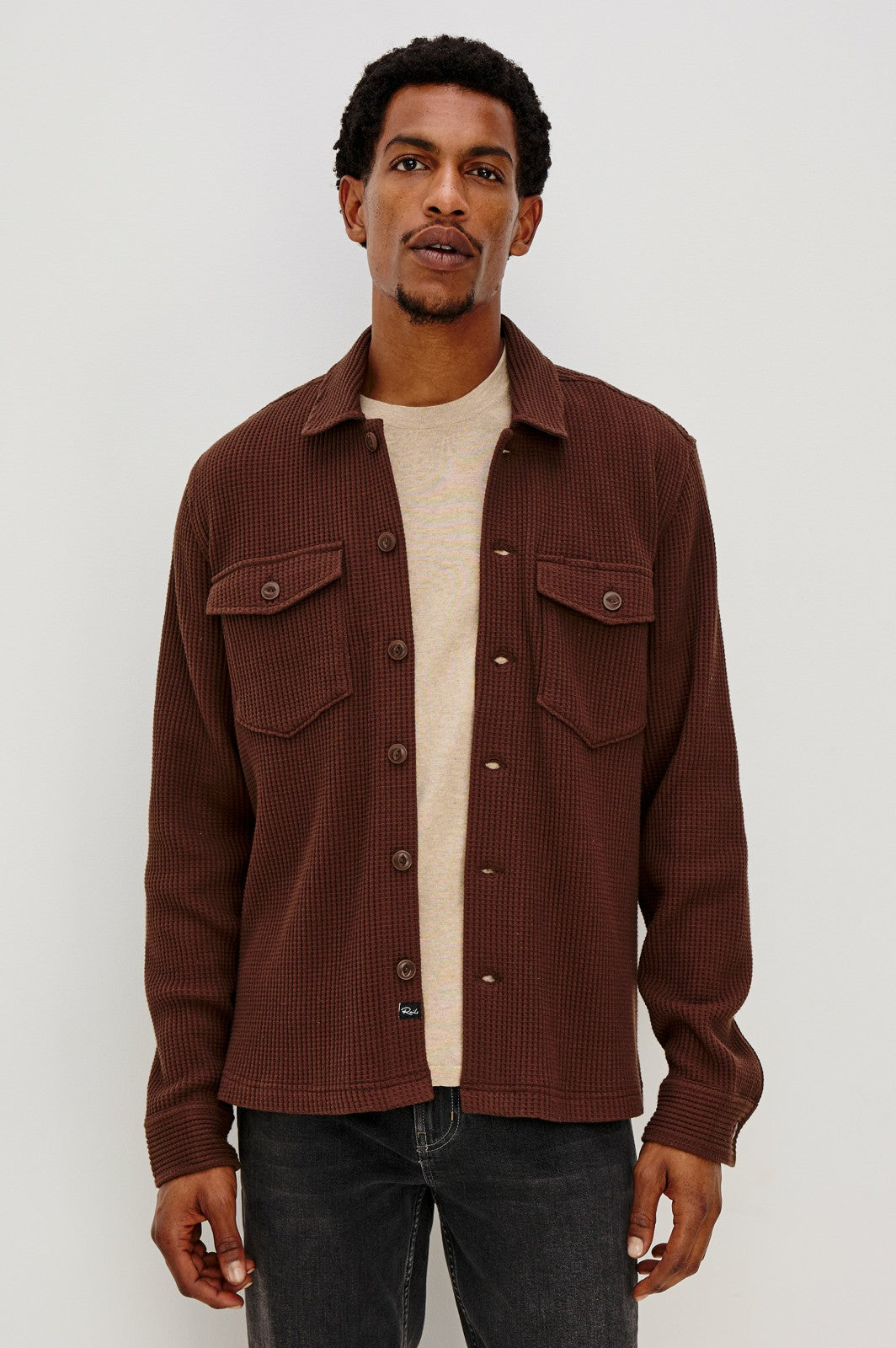WELLS SHIRT JACKET - CHOCOLATE| Rails near me