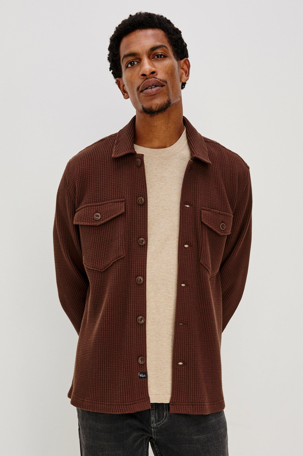WELLS SHIRT JACKET - CHOCOLATE| Rails near me