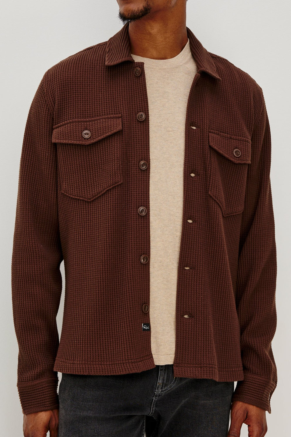 WELLS SHIRT JACKET - CHOCOLATE| Rails near me