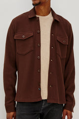 WELLS SHIRT JACKET - CHOCOLATE| Rails near me