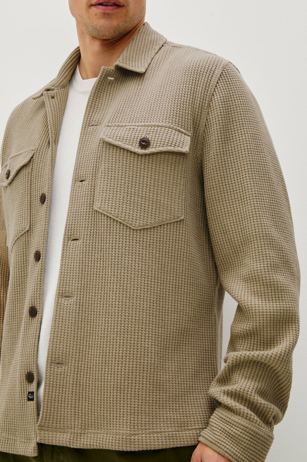 WELLS SHIRT JACKET - BARLEY| Rails discount