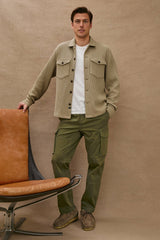 WELLS SHIRT JACKET - BARLEY| Rails discount