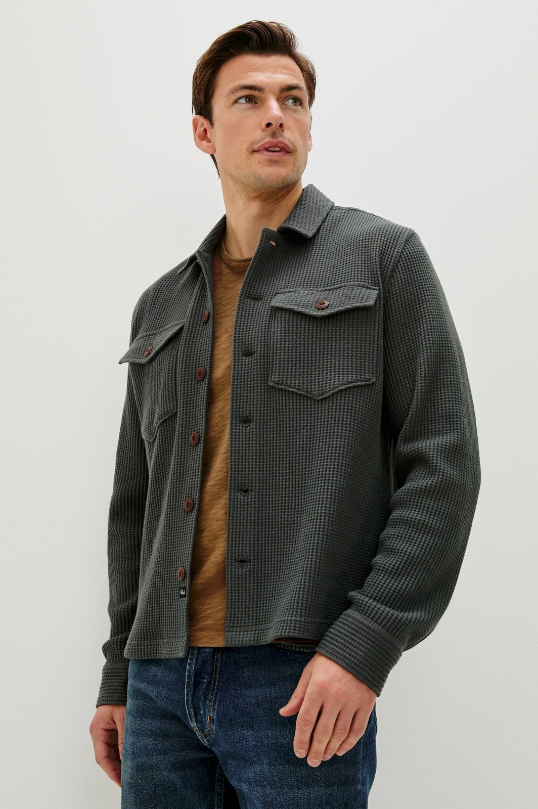 WELLS SHIRT JACKET - INK| Rails sale