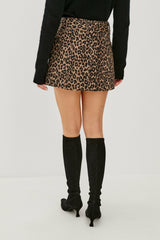 DEANNA SKIRT - BROWN NALA| Rails online