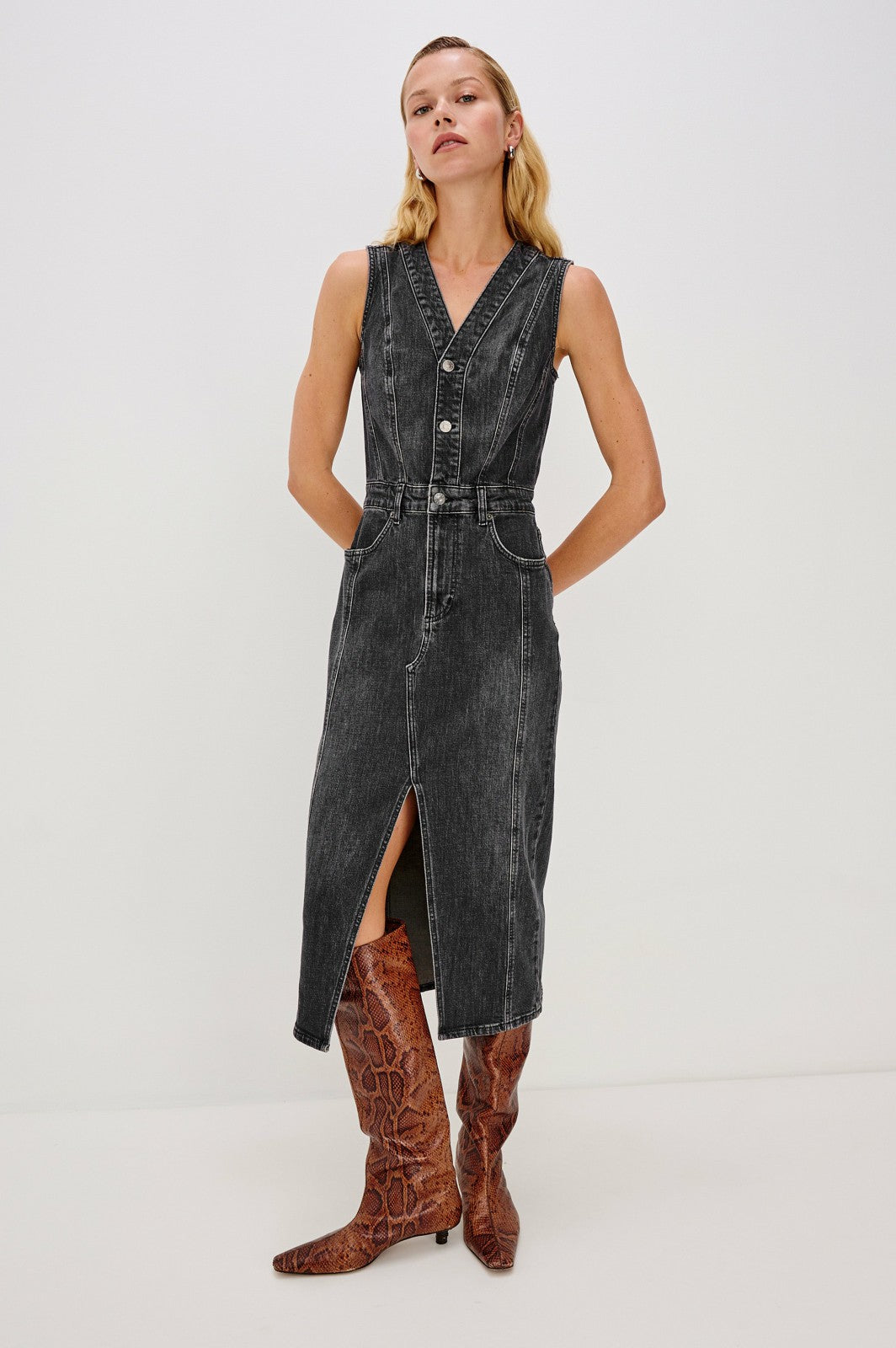 WESTWOOD DRESS - BLACK PEARL| Rails sale