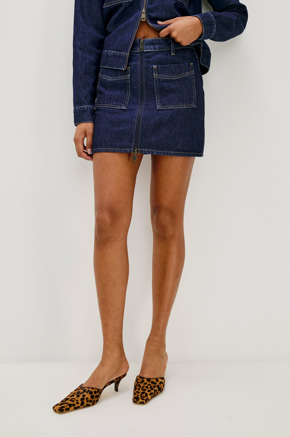 FALLBROOK SKIRT - DEEP INDIGO| Rails US
