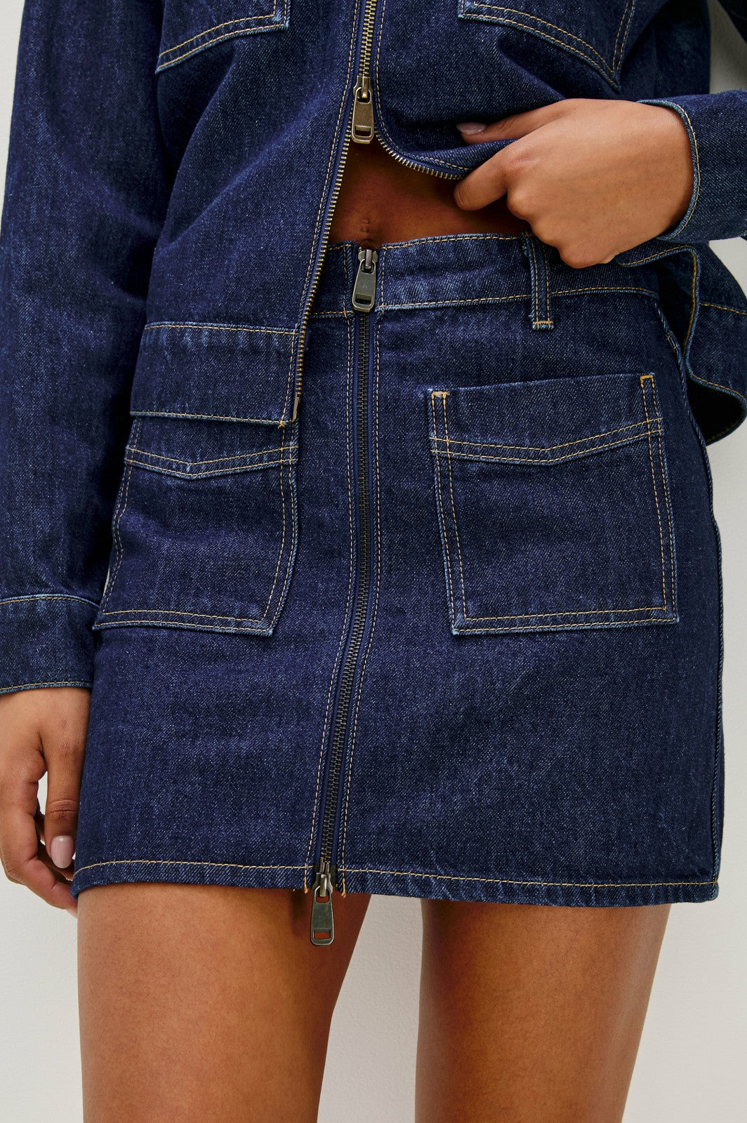 FALLBROOK SKIRT - DEEP INDIGO| Rails US